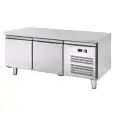 Table réfrigérée en acier inoxydable Amitek AKU2104TN