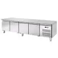 Table réfrigérée en acier inoxydable Amitek AKU4104TN