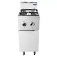 FOURNEAU À GAZ - Mod. CV7I2DH2 - 2 FEUX - COMPARTIMENT NEUTRE AVEC PORTE - AVEC FLAMME PILOTE - Puissance 14 kW - Dimensions L 40 X P 70 X H 108,5 cm - Norme CE