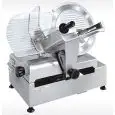 TRANCHEUSE AUTOMATIQUE - Mod. AU S 350 M FR BLC CEP - Lame en acier inox ø 350 - Capacité de coupe L 280 x P 220 mm - Affûteur fixe - Alimentation monophasée 230V/1/50Hz - Norme CE