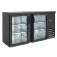 ARRIÈRE DE BAR RÉFRIGÉRÉ POUR BOISSONS - Mod DD 200 IF - Température 0°/+10°C - Capacité lt. 315 - Alimentation monophasée V220/1 - Puissance W 320 - Dimensions cm L 146,2 x P 53,5 x H 86 - Poids Kg. 100