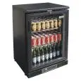 VITRINE RÉFRIGÉRÉE EN TÔLE PEINTE ET ALLUMINIUM - POUR BOISSONS -Mod. G-BC1PB - VENTILÉ - CAPACITÉ' Lt 140 - N. 1 PORTE EN VERRE- Température +2°/+8°C - Dim. cm 60,2 x53,5 x92 - Norme CE