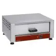 CHAUFFE-PAINS POUR HOT-DOGS - Mod BH23/R-N - Température 0/+90 °C - Puissance 700 W - Alimentation monophasée - Dimensions L 54,5 x P 46 x H 22 cm