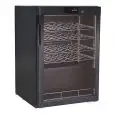 PRÉSENTOIR RÉFRIGÉRÉ À VIN - Mod. G-BJ118 - Capacité bouteilles : 24 de 0,75 L - Température différenciée selon les clayettes - Température +5/+18 °C - Puissance 77 W - Alimentation monophasée 230V/1/50Hz - Dimensions L 60 x P 60,3 x 86 h cm - Norme CE