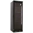ARMOIRE RÉFRIGÉRÉE EN TÔLE PEINTE - POUR BOISSONS - FROID BRASSÉ - Mod. EN372XIN - CAPACITÉ 382 L - 1 PORTE VITRÉE - TEMPÉRATURE 0/+10°C - DIM. L 60 x P 62 x H 186,3 cm - NORME CE