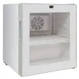 Présentoir réfrigéré pour boissons avec capacité Lt 76 et température de 0 à +10 °C Klimaitalia EN 50 HN WHITE