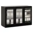 Vitrine réfrigérée murale SUBZERO noire modèle COLD WALL 300 BLK, capacité 280 l et température -2°C/+10°C.
