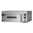 FOUR ÉLECTRIQUE MÉCANIQUE À PIZZA - Mod. O35/8O - 1 chambre - Sole en briques réfractaires - Dimensions chambre L 35 x P 35 x 8,5 h cm - 1 pizza (Ø 30/34 cm) - Puissance 2,2 kW - Norme CE