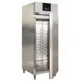 ARMOIRE RÉFRIGÉRÉE CONGÉLATEUR EN ACIER INOX AISI 304 - SPÉCIAL GLACES - FROID VENTILÉ - Mod CREAM995BT - CAPACITÉ 852 L - 1 PORTE - TEMPÉRATURE -18º/-22ºC - Dim L 74 x P 104,65 x h 210 cm