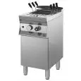 CUISEUR À PÂTES À GAZ - Mod 9DDQH1 - N 1 Cuve Lt 40 - Dimensions 40 x 90 x h 85/90 cm