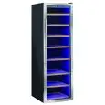 Vitrine réfrigérée pour vin - Mod CW 508 - Ventilée - Température °C +5 / +20 - Capacité Lt 520 - Dimensions cm L 59,5 x P 77 x H 185,1