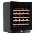 VITRINE RÉFRIGÉRÉE POUR VIN - Mod EY51I1VD NL - Ventilée - Température +2/+20 °C - 1 porte en verre - Structure en tôle prélaquée - Capacité brute de 150 L - Capacité nette de 145 L - Puissance de 95 W - Alimentation monophasée 220/50 Hz - Dimensions cm L