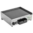 PLANCHA - MOD. FT PFTM - PLAQUE EN VITROCÉRAMIQUE - DIMENSIONS PLAN 36x28 cm - Alimentation V 230/50-60Hz MONOPHASE - PUISSANCE kW 1,1 - DIM.  36 x 34 x h15 cm - NORME CE