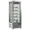 VITRINE ILÔT D'EXPOSITION RÉFRIGÉRÉE POUR PÂTISSÉRIE ET MAGASINS ÀCRÈME GLACÉE - MOD. DIVA 451 BTV BIS - STRUCTURE INTÉRIEURE EN ACIER INOX - Temp. °C +5/-18 - VOLTAGE MONOPHASÉ - PUISSANCE W 500 - CAPACITÉ: 450 LT - RÉFRIGÉRATION VENTILÉE - DIM CM L 70 x