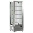 PRÉSENTOIR ÎLOT RÉFRIGÉRÉE POUR PÂTISSÉRIE - MOD. DIVA 451 Q CIOCCO - CONVIENT POUR CHOCOLAT - STRUCTURE EXTÉRIEURE COULEUR PLATINUM - Temp. °C +14/+16 - VOLTAGE MONOPHASÉ - PUISSANCE W 540 - CAPACITÉ: 450 LT - RÉFRIGÉRATION VENTILÉE - DIM CM L 70 x P 68 