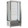 VITRINE ILÔT D'EXPOSITION RÉFRIGÉRÉE POUR PÂTISSÉRIE ET MAGASINS ÀCRÈME GLACÉE - MOD. DIVA 651 GBT - Temp. °C -10/-19 - VOLTAGE MONOPHASÉ - PUISSANCE W 470 - CAPACITÉ: 650 LT - RÉFRIGÉRATION STATIQUE - DIM CM L 90 x P 68 x h 187,5 - POIDS KG 205