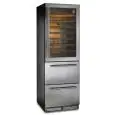 Vitrine réfrigéré pour vin bisonne avec capacité Lt 425 et température +2° / +20 ° C / 0° / +15 ° C Klimaitalia DW 190 SILVER