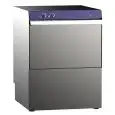 LAVE-VERRES MÉCANIQUE EN ACIER INOX AISI 304 - Mod. G 35 GEM - PASSAGE UTILE HAUTEUR MAXIMUM 22 cm - PANIER CARRÉ 35 x 35 cm - CYCLE 120