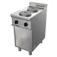 CUISINIÈRE ÉLECTRIQUE 2 FEUX - MOD. G7GWEV2DC - Compartiment ouvert - Puissance kW 5,2  - Dim. 40x70xh85 cm - Norme CE