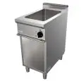 BAIN MARIE ÉLECTRIQUE  - MOD. G7LUGG1DC - N. 1 cuve GN 1/1 h 20 cm - N. 1 Compartiment ouvert neutre - Puissance kW 1,5 - Dim. 40x70x85 cm - Norme CE