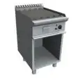 GRILLE À PIERRE DE LAVE, GAZ - MOD. G7DU1DC - COMPARTIMENT OUVERT - Puissance kW 8 - Dim. 40x70xh85 cm - Norme CE