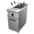 CUISEUR À PÂTES ÉLECTRIQUE  - MOD. G7MUO1V40 - N. 1 cuve 28 Lt - N. 1 compartiment neutre avec porte - Puissance kW 7 - Dim. 40x70x85 cm - Norme CE