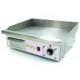 PLANCHA ÉLECTRIQUE DE COMPTOIR - Mod EG548 - Surface lisse - PUISSANCE 3 kW - Surface de cuisson cm L 55,2 x P 36,6 - Alimentation MONOPHASE