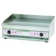 PLANCHA ÉLECTRIQUE DE COMPTOIR - Mod EG750 - Surface lisse - PUISSANCE 6 kW - Surface de cuisson cm L 74,6 x P 39,8 - Alimentation TRIPHASÉE