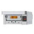 FOUR A GAZ - Cod. EGB/I - Four à gas composable pour pizzeria à 1 plan de cuisson en réfractaire - Dimension intérieure cm 61x94x15h - Dimension extérieure cm 96x123,5x52h - N. Pizze 6 (Ø cm 30) - N. 2 Plats à four (cm 60x40) - Puissance maximale Kcal.h 1