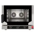 Four électrique combiné à convection et vapeur pour boulangerie et pâtisserie 4 plateaux Tecnoeka EKF464NALUD