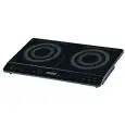 PLAQUE À INDUCTION - Mod ET350G - Plaque en vitrocéramique - Alimentation monophasée 230V/1N/50Hz - Puissance kW 1,8 + kW 1,7