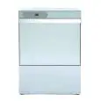 LAVE-VAISSELLE ÉLECTRONIQUE EN ACIER INOXYDABLE AISI 304 - Mod EVA50 - Avec pompe de vidange - Passage utile hauteur maximum cm 35,5 - Panier carré cm 50 x 50 - Cycle 60-120-180-240-600" - Doseur de produit de rinçage et de détergent - Dimensions cm L 57,