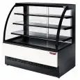 VITRINE NEUTRE (NON RÉFRIGERÉE) - MOD. EVO_NE - PORTE FRONTALE EN VERRE OUVRANT ET PORTES POSTÉRIEURES COULISSANTES EN DOUBLE VITRAGE TEMPRÉ - VITRES LATÉRALES EN DOUBLE VITRAGE - N. 3 TABLETTES EN VERRE AVEC ÉCLAIRAGE - NORME CE - PROFONDEUR PLAN D'EXPOS