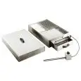 FUMOIR PORTATIF RAPIDE À FROID - MOD. FAS-164 - N. 1 PLATEAU DE CUISSON - GRILLE DE CUISSON cm L 40 x P 60 - ALIMENTATION MONOPHASE 230V/1/50-60Hz - DIMENSIONS cm L 71,5 x P 41,5 x H 23 - Norme CE