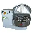 PÉTRIN À AXE OBLIQUE - Mod FF30N - Triphasé - Pétrissage par cycle de 30 kg - Production horaire Kg/h 90 - Puissance hp 1 - 750W - Alimentation triphasée 400V/3/50Hz - Norme CE