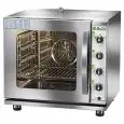 FOUR À GAZ À CONVECTION - Mod FN423M - Pour la gastronomie - Structure en acier inoxydable - Capacité 4 plaques GN 2/3 (cm 35,4x32,5) - Puissance 4000 W - Dimensions cm L 62 x P 64,5 x H 61,5