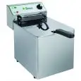FRITEUSE ÉLECTRIQUE - Mod. FR8 - Capacité cuve 8 LT d'huile - Alimentation Monophasé - Norme CE