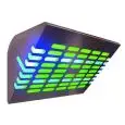 INSECTICIDE ÉLECTRIQUE AUX LAMPES UVA - Mod. FT30 - Structure en aluminium - Puissance 30 W - Dimensions cm L 48 x P 35 x H 53 - Norme CE