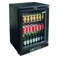 VITRINE RÉFRIGÉRÉE EN TÔLE PEINTE ET ALLUMINIUM - POUR BOISSONS -Mod. G-BC1PB87 - VENTILÉ - CAPACITÉ' Lt 129 - N. 1 PORTE EN VERRE- Température +2°/+8°C - Dim. cm 60 x53,5 x87 - Norme CE