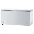 CONGÉLATEUR COFFRE - Mod. G-BD550S - Froid statique - Dégivrage manuel - Température -18ºC - Capacité 439 L - Dimensions externes L 153 x P 68 x 84 h cm