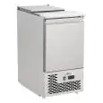 SALADETTE RÉFRIGÉRÉE EN ACIER INOX AISI 304 - GASTRONORM 1/1 ( 53x32,5cm) - STATIQUE - Mod. G-S400 - N. 1 porte réfrigéré - Température +2°/+8°C - Dim. 43,5x70x87 cm