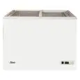 CONGÉLATEUR COFFRE - Mod. G-SD200S - Froid statique - Dégivrage manuel - Température -18ºC - Capacité 197 L - Dimensions externes L 96 x P 52 x 81 h cm