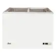 CONGÉLATEUR COFFRE - Mod. G-SD320PS - Froid statique - Dégivrage manuel - Température -18ºC - Capacité 245 L - Dimensions externes L 103 x P 67,5 x 84 h cm