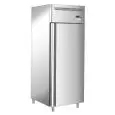 ARMOIRE RÉFRIGÉRÉE EN ACIER INOX AISI 201 - POUR SNACK BAR - STATIQUE - Mod. G-SNACK400BT-FC - CAPACITÉ BRUTE 429 Lt - N. 1 PORTE - Température -18º/-22ºC - Dim. 68x71x201 cm - Norme CE