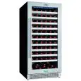 Vitrine réfrigérée pour vin ventilée avec température de 0 à +10 °C Forcar G-VI120S
