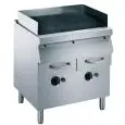 GRILLE À GAZ ET EAU - Mod G22GPLP8 NE - Flamme pilote - Dimensions cm L 80 x P 90 x H 85/92