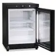 Armoire congélateur modèle GN 200 G BT BLK, température -15°C / -20°C, capacité brute 200 Lt, dimensions extérieures 600 x 625 x 850 mm.