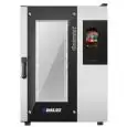 FOUR Â GAZ COMBINÉ À CONVECTION ET VAPEUR AVEC PANNEAU TOUCH SCREEN AVEC ICÔNES - Cod. GOURMET 10TG MASTER PRO - CONVIENT POUR GAZTRONOMIE - Capacité plaques n. 10 GN 1/1 (cm 32,5x53) - Puissance kW 15 -Voltage230 V 50/60 Hz MONOPHASE - Température max °C