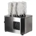 POLISSEUSE À VERRES - MOD. IR8N - 8 ROULEAUX ROTATIFS - DIM. L 46 x P 38 x H 55 cm