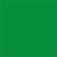 COULEUR DE LA DÉCORATION FRONTALE SUPÉRIEURE GREEN D101